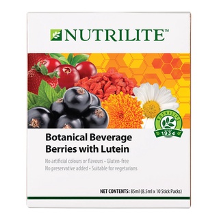 Nutrilite Botanical Beverage Berries With Lutein 10/30 นิวทริไลท์ เครื่องดื่มพฤกษศาสตร์เบอร์รี่ผสมลูทีน