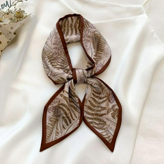 CICI Multifunctional Fashion Silk Scarf ผ้าพันคอซาติน ผ้าพันคอผ้าไหมขนาดเล็กสไตล์เกาหลี สําหรับตกแต่งกระเป๋าผู้หญิง