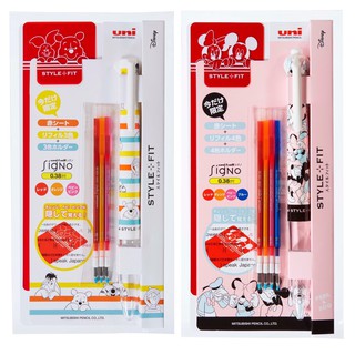 Disney x Uni 0.38 Pen color with refill ปากกาสี *เปลี่ยนไส้ได้*