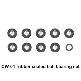 CW-01 Rubber Sealed Ball Bearing Set ชุดลูกปืนแบริ่ง