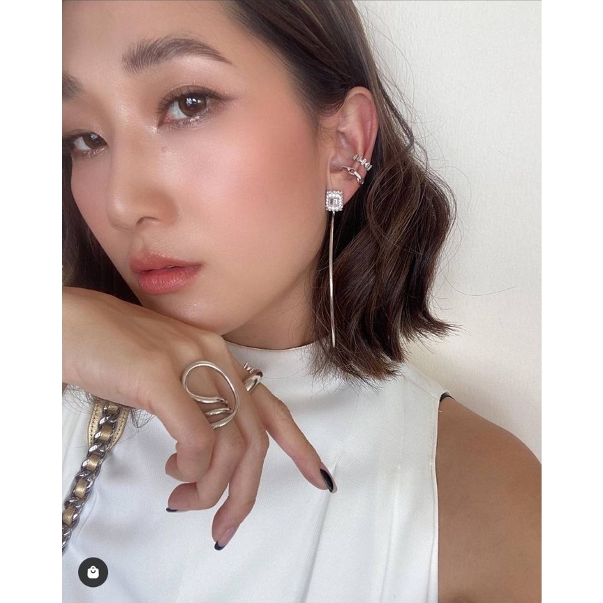SWAN - Nova Ring แหวนเงินแท้ เงินเกลี้ยง ดีไซน์โค้ง