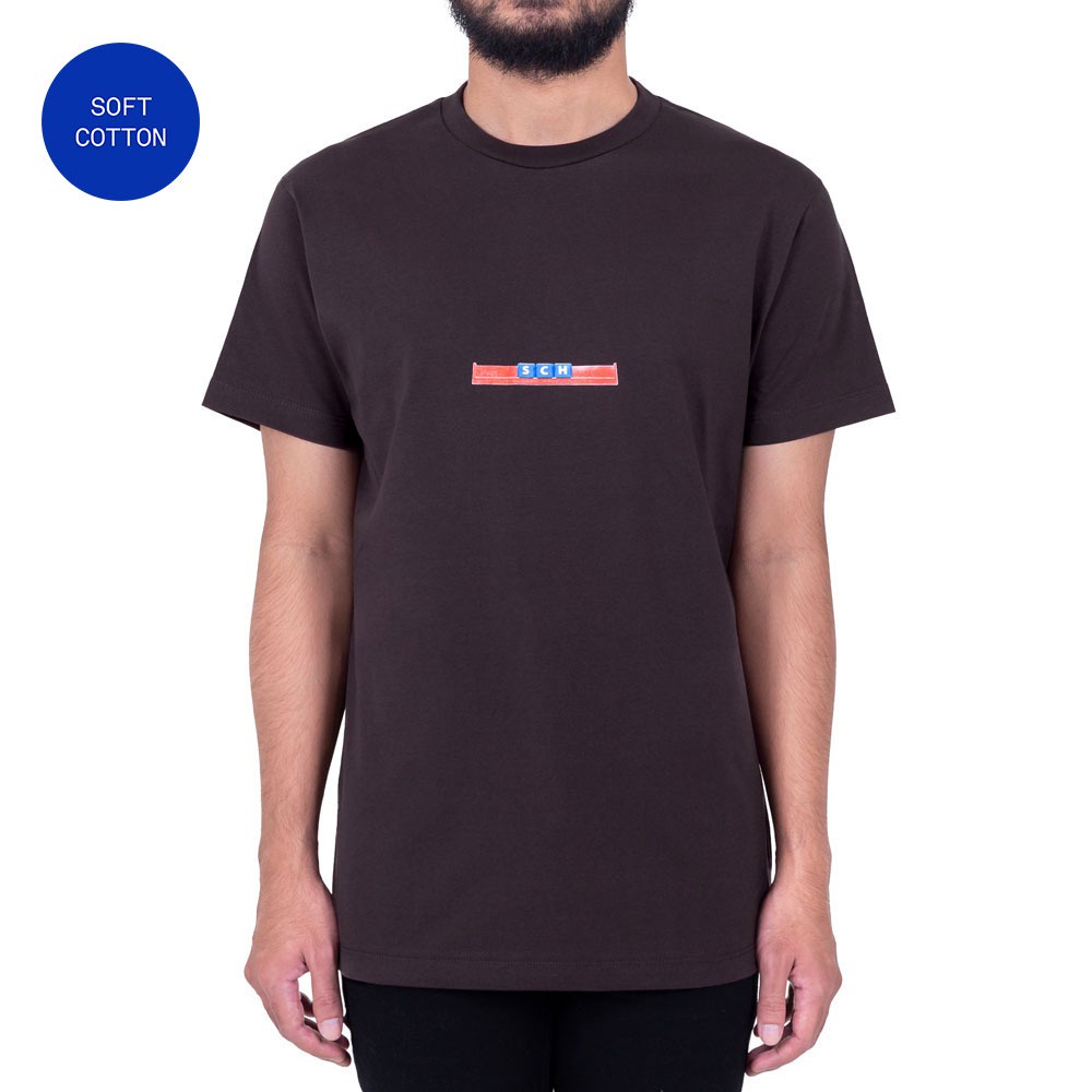 Sch เสื้อยืด Upword Ss Brown - M