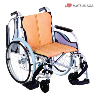 Matsunaga​ รถเข็นวีลแชร์ รุ่น MW-SL3D ล้อใหญ่เข็นเองได้