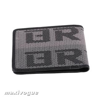 [MAXIVOGUE] BRIDE WALLET for Drift Racing Track car boys mens Gift Grey Yellow