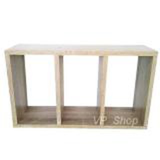 VP_Shop ขนาด 51x15x30cm. กล่องไม้สำหรับวางของตกแต่งเอนกประสงค์