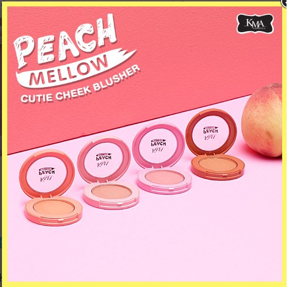 KMA Peach Mellow Cutie Cheek Blusher /3g.