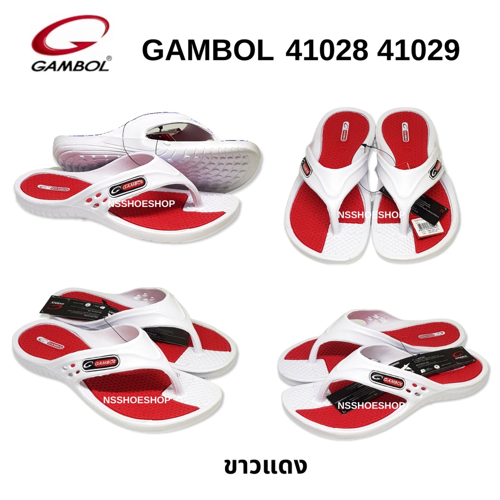 [ส่งทุกวัน] Gambol แกมโบล เบอร์ 3-9 รองเท้าไม่กลัวน้ำ รุ่น GM 41028 GM 41029 รองเท้าแตะ