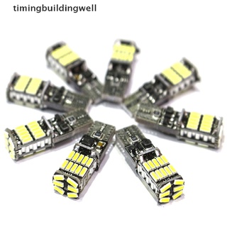 Twth หลอดไฟแคนบัส LED T10 W5W 4014 26SMD 194 สีขาว 1 ชิ้น