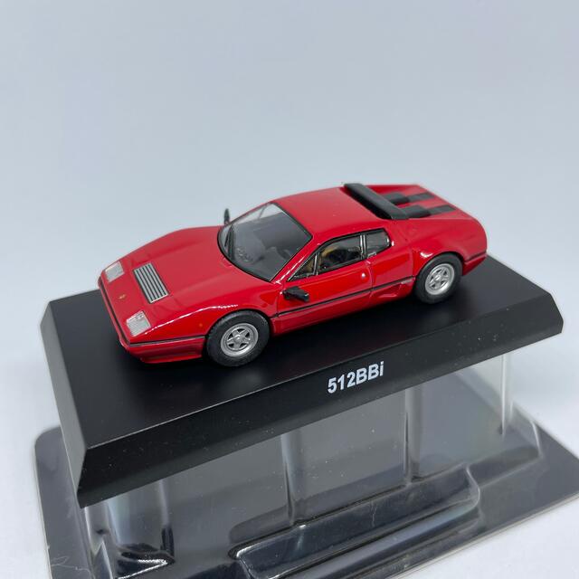 【Japan Direct】คอลเลกชัน Kyosho Ferrari 1/64 6 512Bbi สีแดง 35F1
