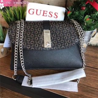 Guess Logo Print Crossbody Bag ของแท้ ราคาถูก