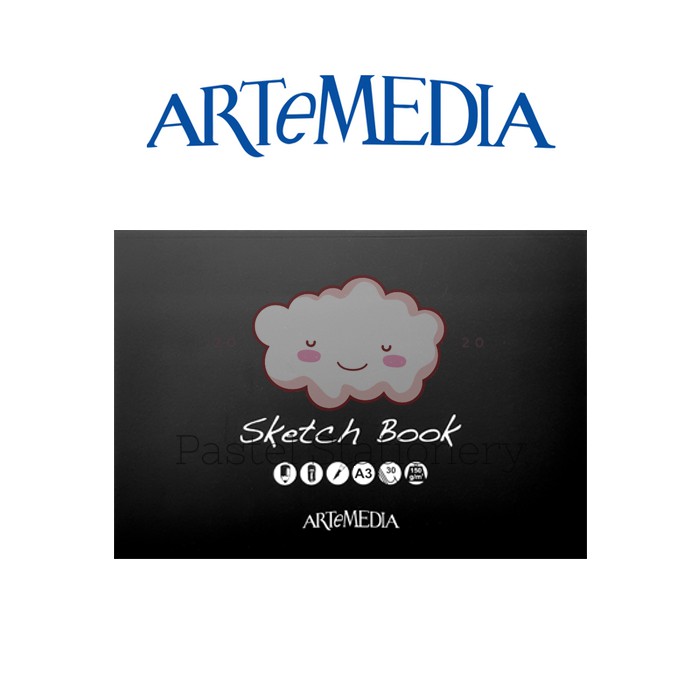 Artemedia Sketchbook Sketch Drawing Book A3 150gsm - Artemedia Drawing & Sketch Book Paper 150 แกรม