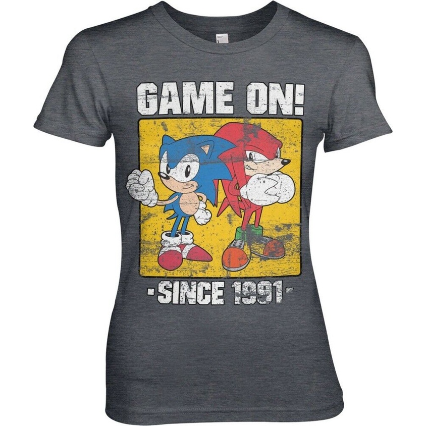 เสื้อผ้าผชเกมโซนิค The Hedgehog Sonic Game On SinceS-5XL