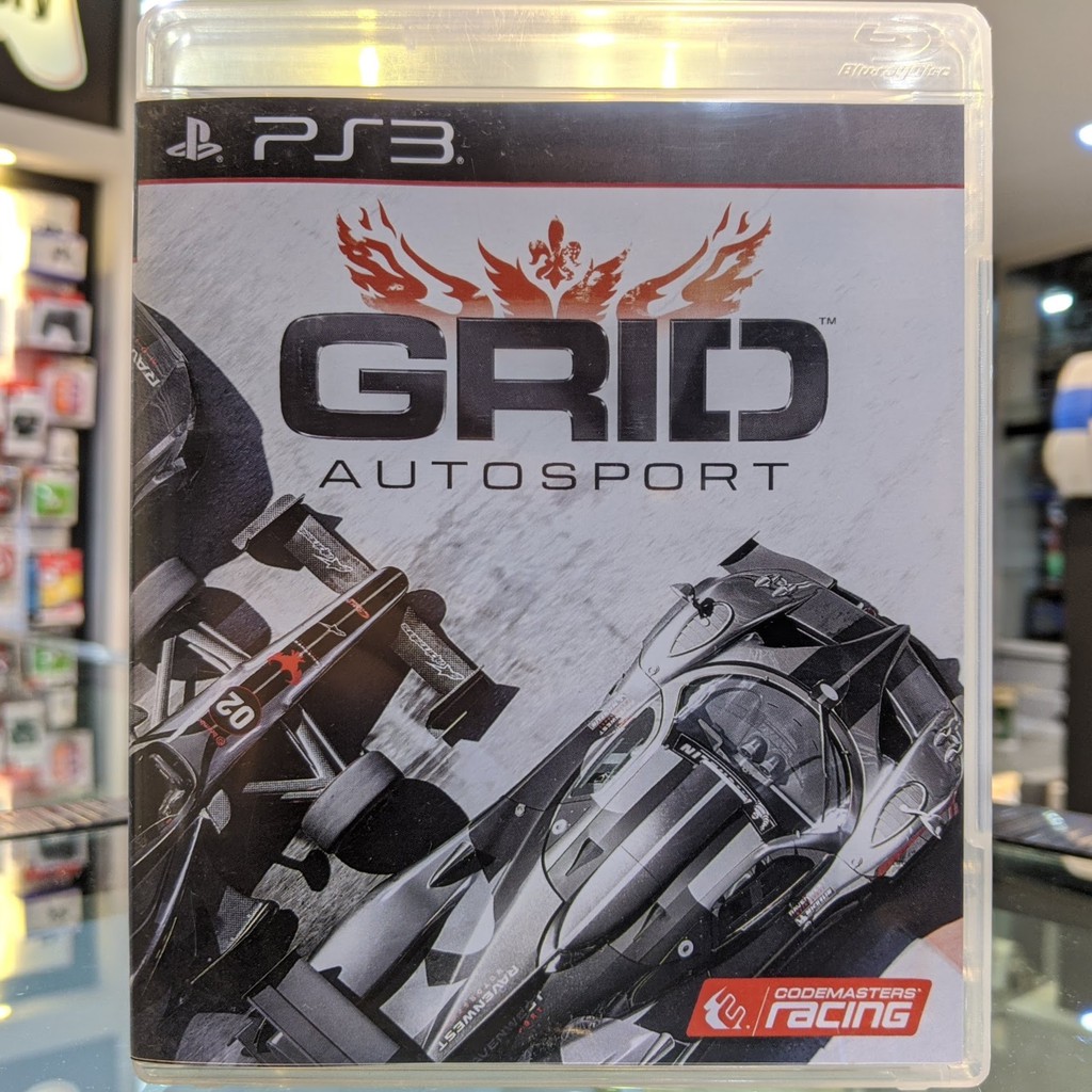 (ภาษาอังกฤษ) มือ2 Grid AutoSport แผ่นเกม PS3 แผ่นPS3 มือสอง (เล่น2คนได้ เกมแข่งรถ เกมรถแข่ง need for