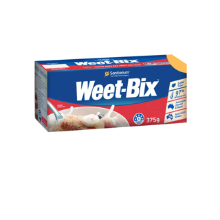 Sanitarium Weet Bix Original 375g. I แซนนิทาเรี่ยม วิทบิกซ์  ธัญพืชอบกรอบ รสออริจินอล 1 กล่อง 375 กรัม (เจ)