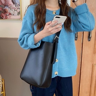 ┅∋ฤดูใบไม้ผลิและฤดูใบไม้ร่วง Retro Chic Simple Messenger กระเป๋าหญิง 2020 ใหม่เวอร์ชั่นเกาหลีของป่าความจุขนาดใหญ่กระเป๋า