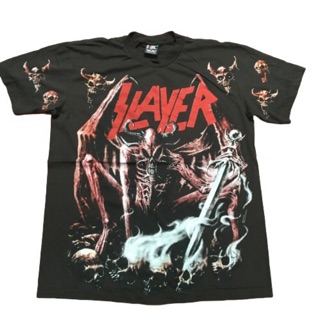 เสื้อโอเวอร์ปริ้นส์ SLAYER สไตล์ปี90s