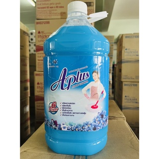 ทำความสะอาดพื้น เอพลัส รีเฟรชชิ่ง บลู ขจัดกลิ่นอับ Aplus Floor Cleaner Freshing Blue 5200 มิลลิลิตร