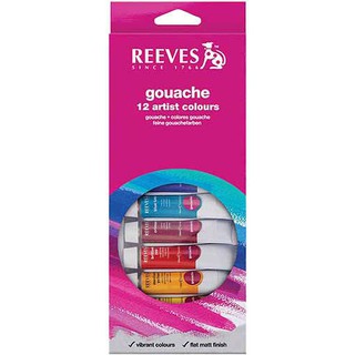 Reeves รีฟ สีโปสเตอร์ชุด 12*10 มล. (780804850932)