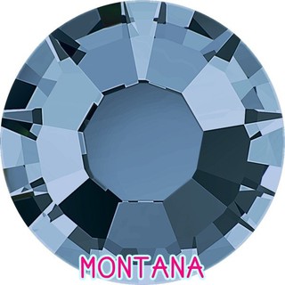 MONTANA คริสตัล เพชรรีดร้อน คริสตัลตกแต่งเสื้อผ้า คริสตัลตกแต่งเล็บ คุณภาพดี เกรด TOP DMC ใช้แทน Swarovski ได้