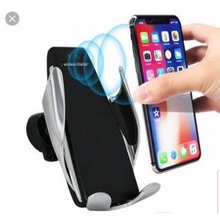 Wy Ting NEW 10W แท่นชาร์จไร้สายอัจฉริยะ ชาร์จไวเลส ฟาสชาร์จ หนีบอัตโนมัติ Wireless Charger Car Holder.