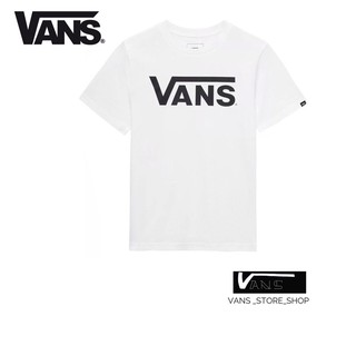 เสื้อยืดVANS CLASSIC T-SHIRT WHITE BLACK สินค้ามีประกันแท้