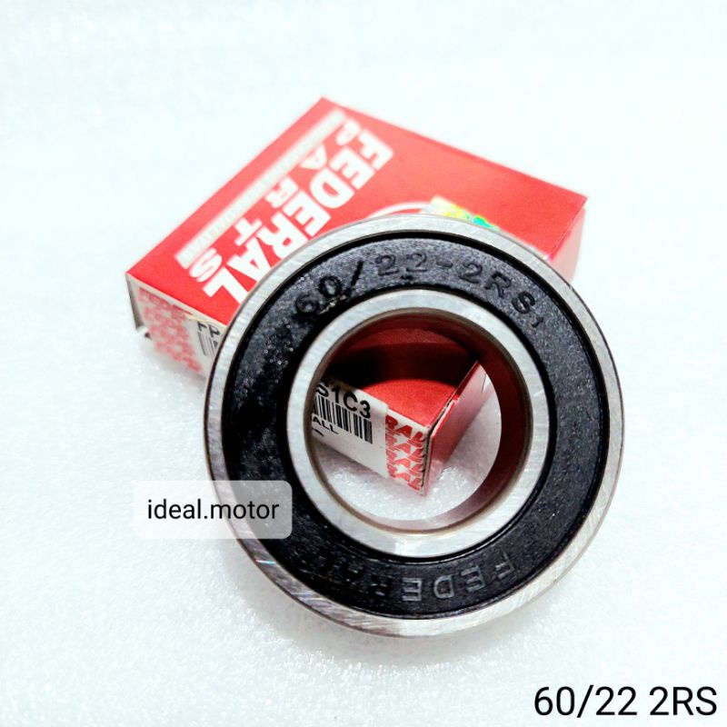 แบริ่ง Laher Laker Federal Parts 60/22 2RS ล้อหลัง Vario Beat Scoopy FP 60/22 2RS