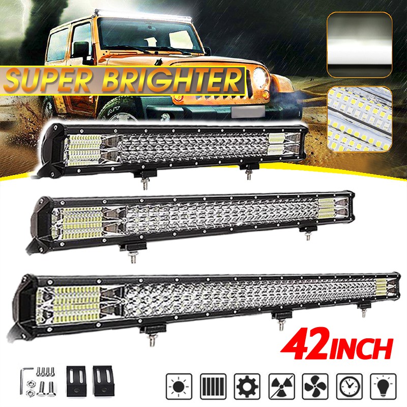 ไฟสปอตไลท์ 22 นิ ้ วรถ รถบรรทุก LED ไฟสปอร์ตไลท์ Light Bar Jeep Off Road รถแทรกเตอร ์ เรือ SUV