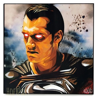 Superman #3 ซุปเปอร์แมน Justice League DC comics ซุปเปอร์ฮีโร่ รูปภาพ​ติดผนัง pop art การ์ตูน กรอบรูป แต่งบ้าน ของขวัญ