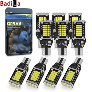 หลอดไฟเลี้ยว T15 LED 2016 48SMD แบบเปลี่ยน สําหรับรถยนต์ และรถจักรยานยนต์ 10 ชิ้น