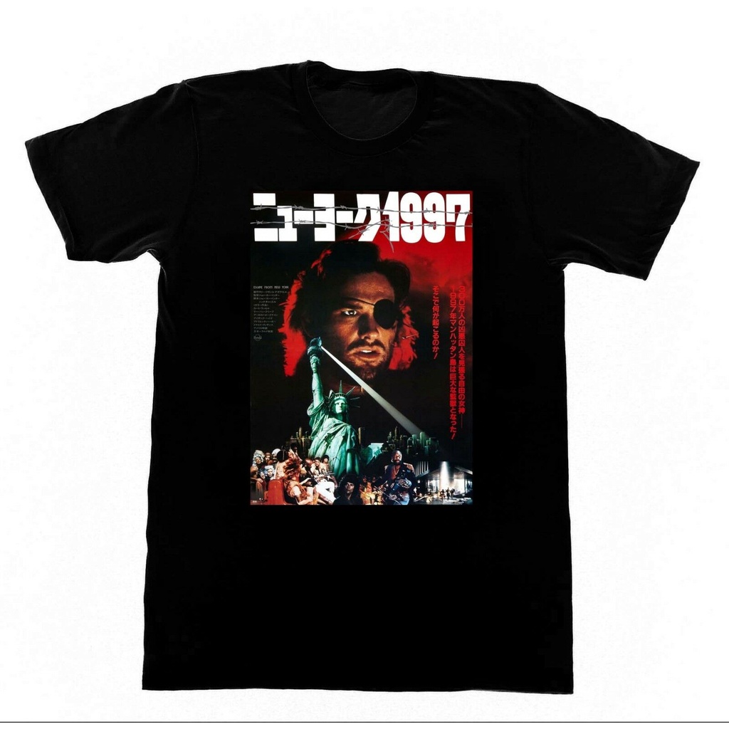 [COD]เสื้อยืด ผ้าฝ้าย 100% พิมพ์ลาย Escape From New York 74 สไตล์ญี่ปุ่น ของขวัญ สําหรับช่างไม้