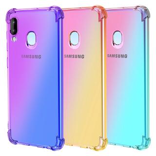 เคส Casing Samsung Galaxy A10 A20 A30 A50 A70 A80 A750 A7 2018 A2CORE M10 M20 M30 Case Anti-fall Soft Cover