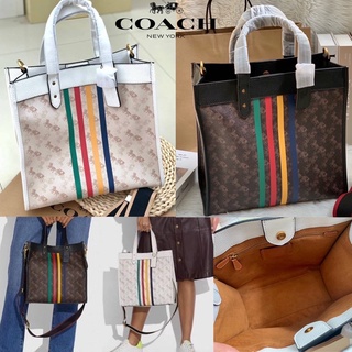 COACH FIELD TOTE BAG HORSE AND CARRIAGE 🔥