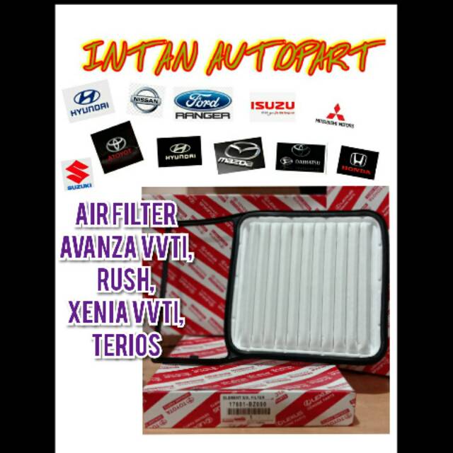 กรองอากาศ AVANZA VVTI/RUSH/XENIA VVTI/TERIOS 17801-BZ050
