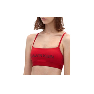 Calvin Klein สปอร์ตบราผู้หญิง รุ่น 4WF1K153 600 สีแดง