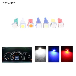 Mchy หลอดไฟ LED T5 5050 24V DC สําหรับรถยนต์ 50 ชิ้น