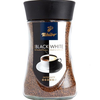 Tchibo Black N White Instant Coffee (Germany Imported) ทชิโบ แบล็กเอ็นไวท์ กาแฟสำเร็จรูป 200g.