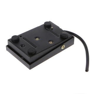 kiss*AC 250V 10A Heavy Duty Metal Momentary Electric Power Antislip Foot Pedal Switch