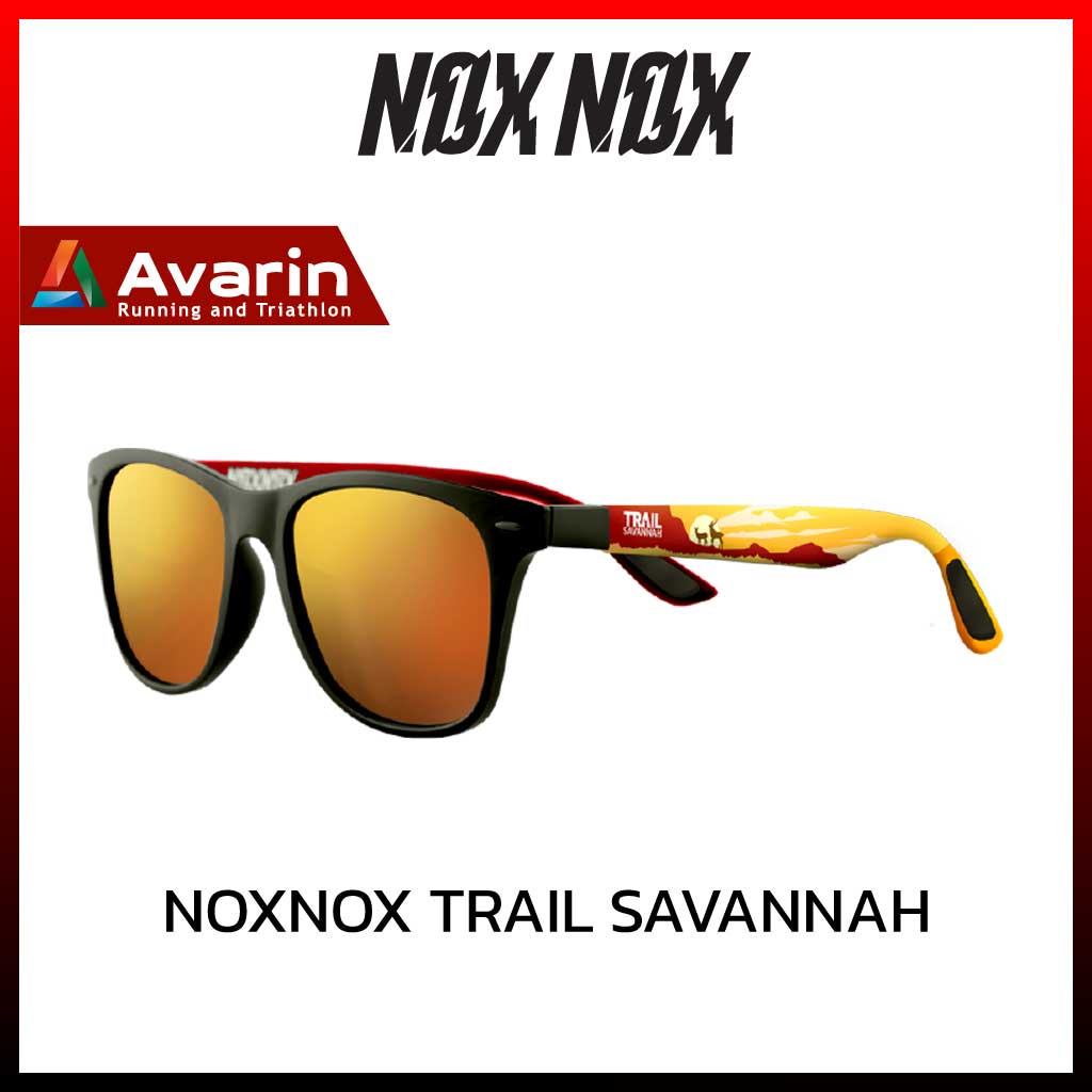 NOXNOX TRAIL SAVANNAH แว่นตากันแดดรุ่น TRAILA SAVANNAH THAILAND ป้องกัน UV 400 ได้ 100% Avarin Runni