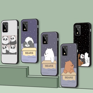 เคสโทรศัพท์มือถือแบบนิ่ม ลาย we bare bears 163Q สําหรับ Samsung A70 A11 A12 A21S A22 4G 5G A31 A32 A41