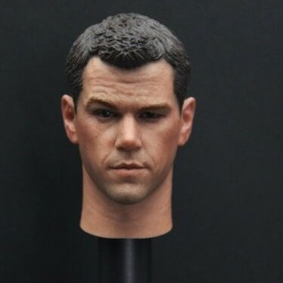 ฟิกเกอร์โมเดล a 1/6 เนื้อแมท damon male head carving f 12 