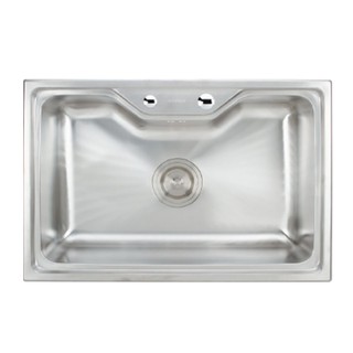 Embedded sink BUILT-IN SINK 1B HAFELE ERIS 495.39.308 STAINLESS STEEL Sink device Kitchen equipment อ่างล้างจานฝัง ซิงค์