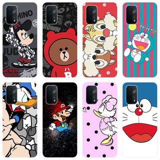 เคสสำหรับ OPPO A74 5G Case Silicone Back Cover Soft Casing OPPO A74 A 74 OPPOA74 5G cartoon TPU เคส Animation