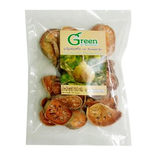 🔥HOT🔥 ด็อกเตอร์กรีน มะตูมอบแห้ง 150 กรัม Dr.Green Dried Bael Fruit 150 g