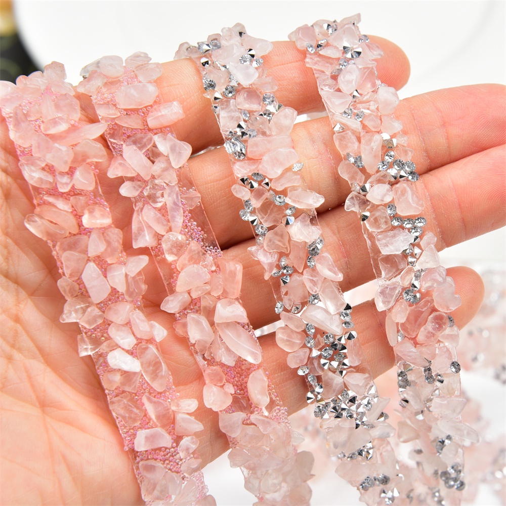 ทรายKristal.Trim สำหรับตกแต่งเสื้อผ้า DIY วัสดุประดับระยิบระยับพร้อมใช้งาน