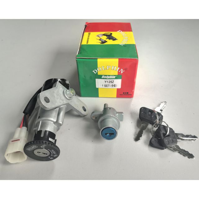 Y125Z(5BU) KUNCI SWITCH COMPLETE SETS MAIN SWITCH สมบูรณ์เกรด A