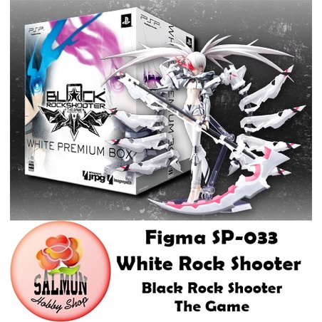 Figma ฟิกม่าโมเดลฟิกเกอร์แท้ (SP-033) Black Rock Shooter - The Game - White Rock Shooter (PSP)