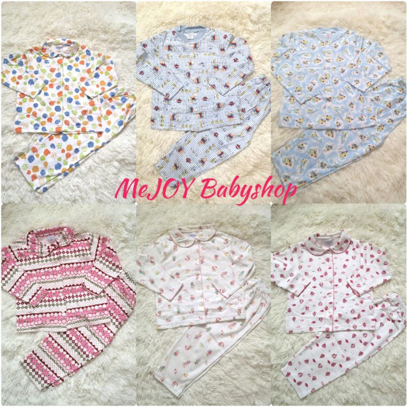 ชุดนอน​ ผ้าคอตตอน​ 100% size 1T-3T