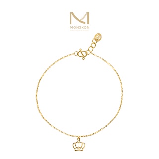 Mongkon Gold ทองคำแท้บริสุทธิ์สูง 96.5% สร้อยข้อมือ 1 กรัม Royal