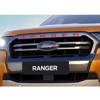 กระจังหน้าโลโก้ตัวอักษรสําหรับ Ford Ranger T7/T8 2015-2020