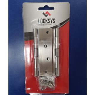 บานพับ​สแตนเลส 3"x4"x2mm. LOCKSYS